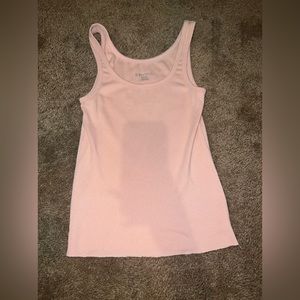 Merona baby pink/cream tank